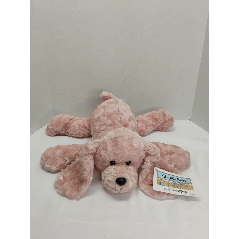 2000 Toys R Us Animal Alley Pink Puppy Dog Plush Stuffed Animal 13